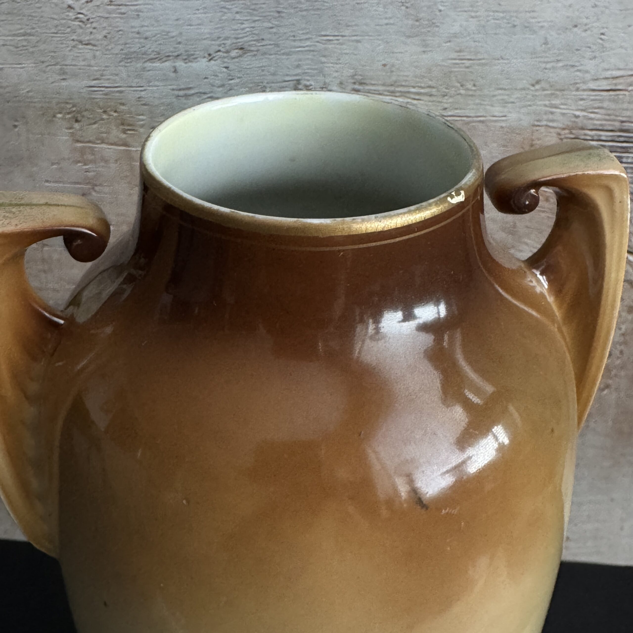 Wazon porcelanowy RS Suhl, ręcznie malowany - obrazek 4
