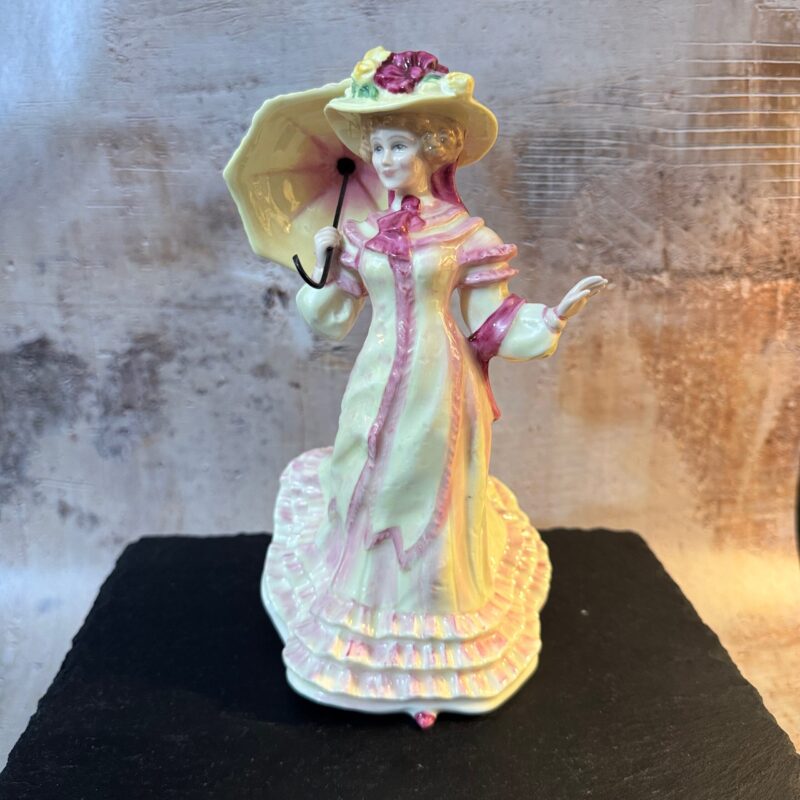 Figurka Royal Doulton – dama z parasolką