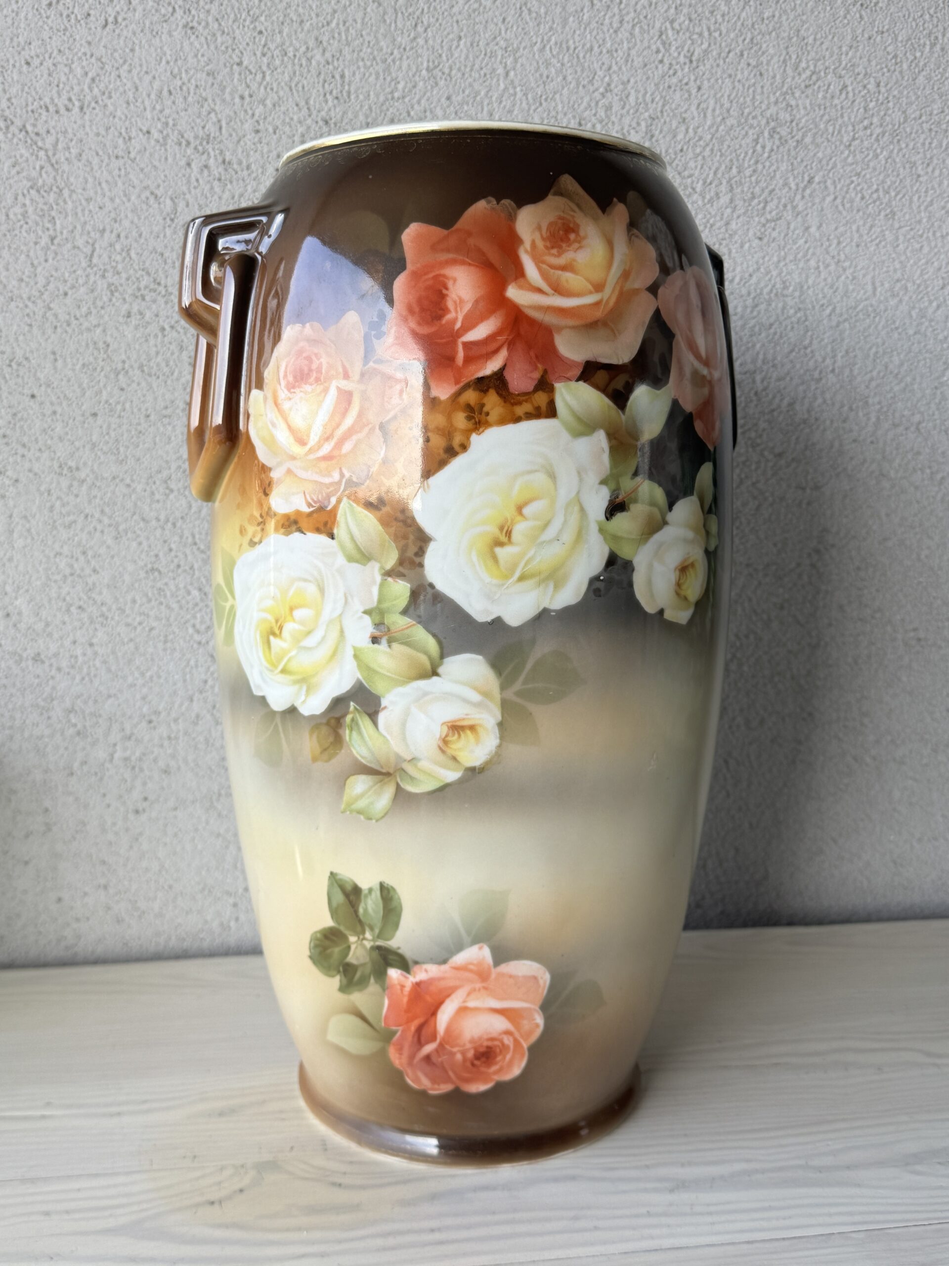 Wazon porcelanowy Tillowitz (Tułowice) – 43 cm - obrazek 4