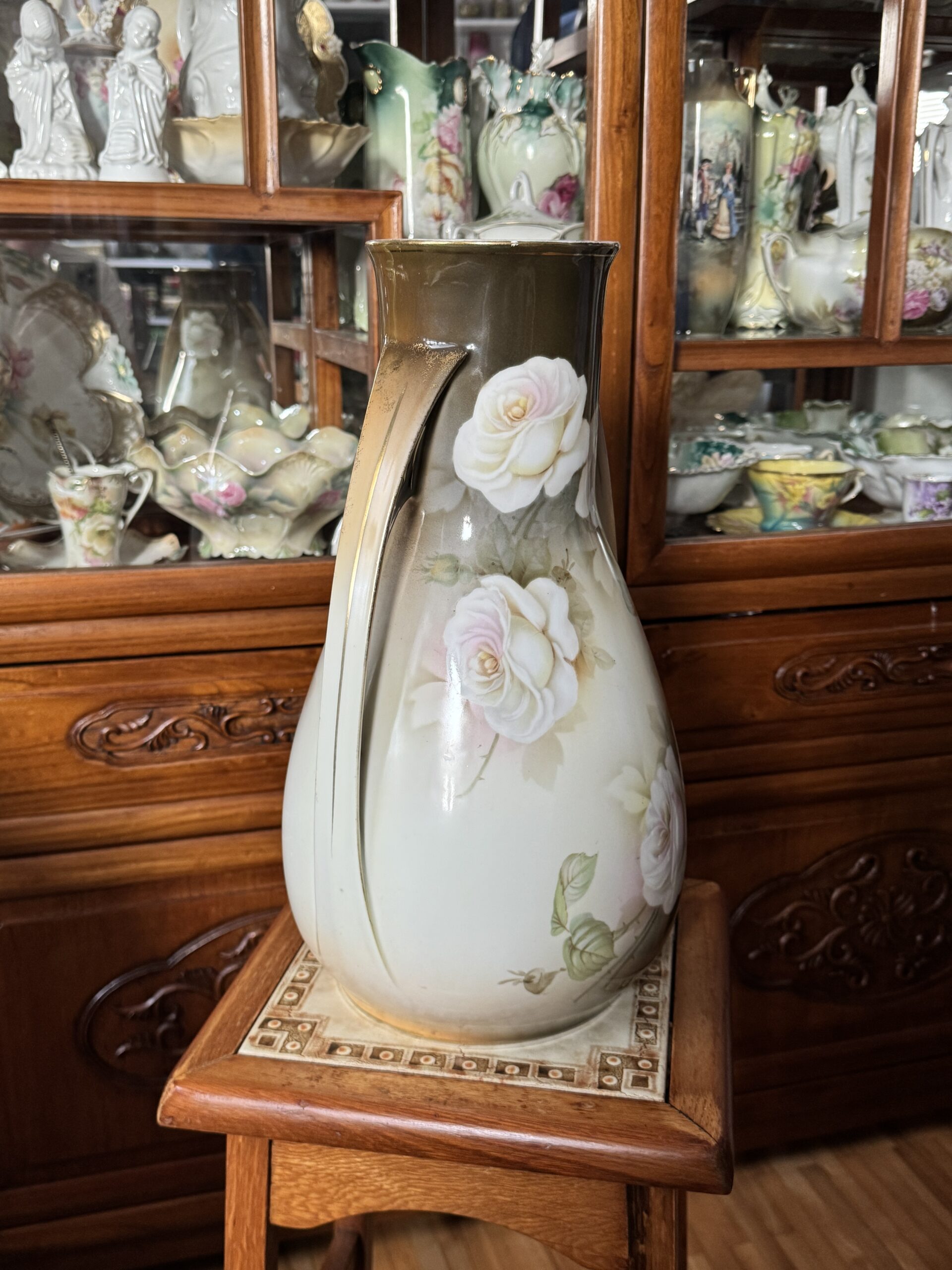 Wazon porcelanowy Tillowitz (Tułowice) – 43 cm - obrazek 7