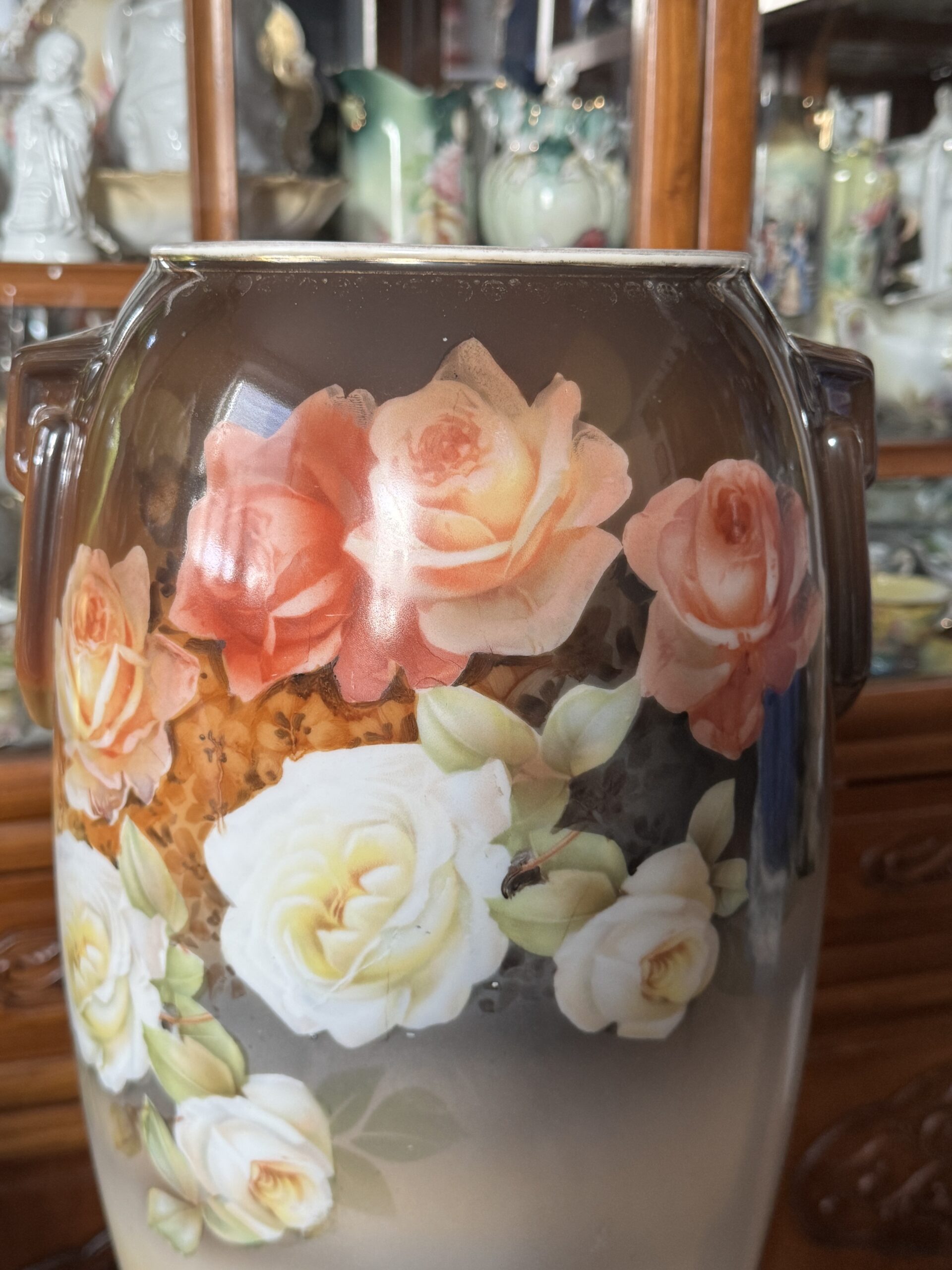 Wazon porcelanowy Tillowitz (Tułowice) – 43 cm - obrazek 6