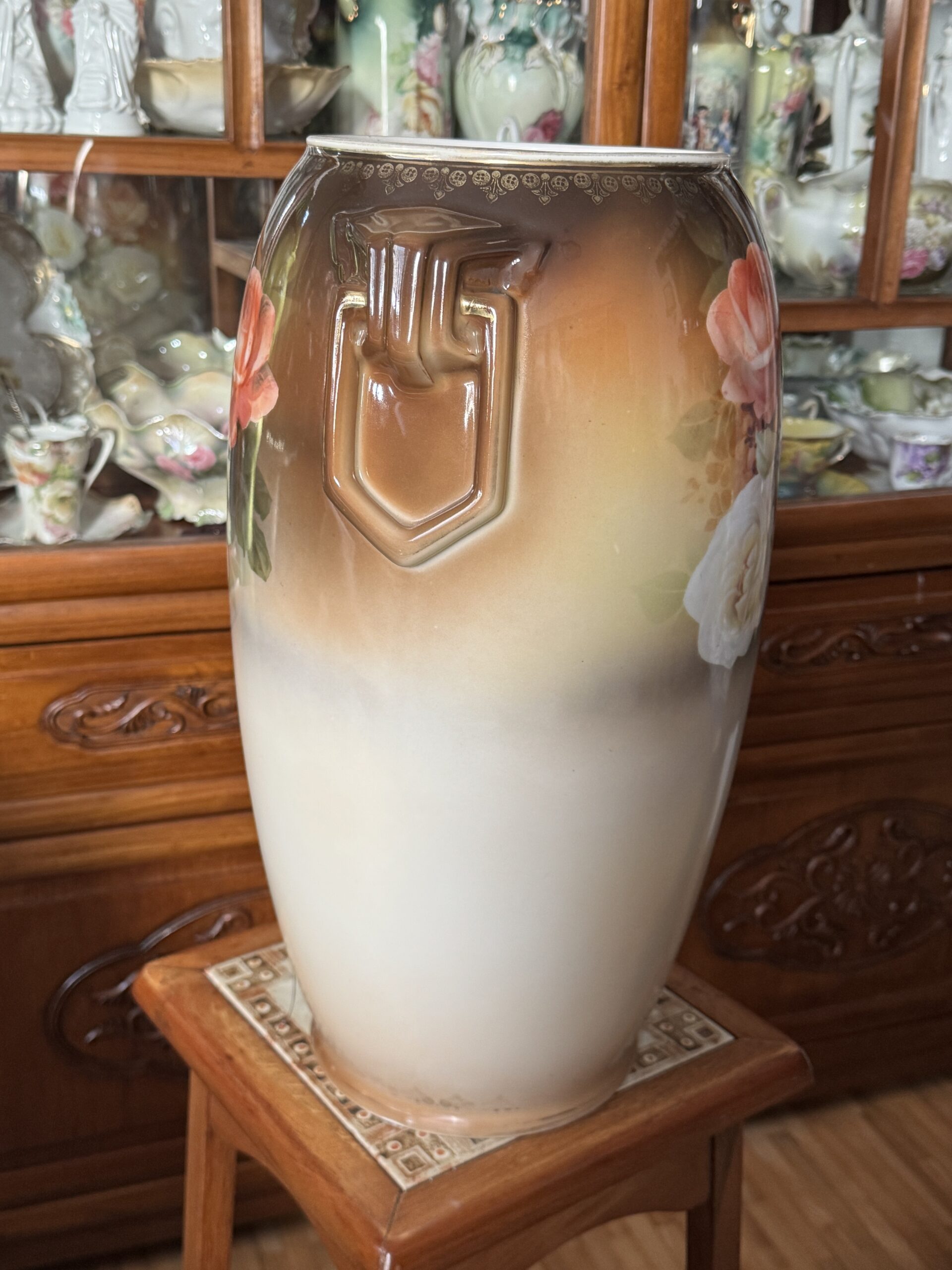 Wazon porcelanowy Tillowitz (Tułowice) – 43 cm - obrazek 9