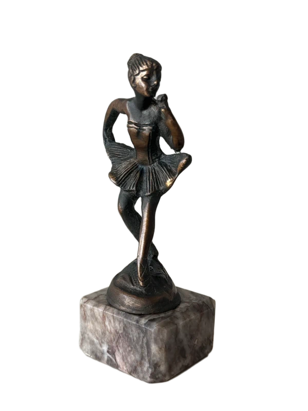 Statuetka Baletnicy w Tutu – Odlew z Brązu 13 cm